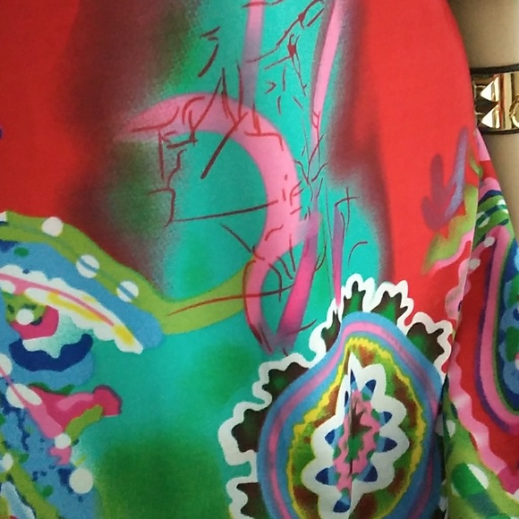 India Boutique Dress Multy Color size S - Picture 4 of 4